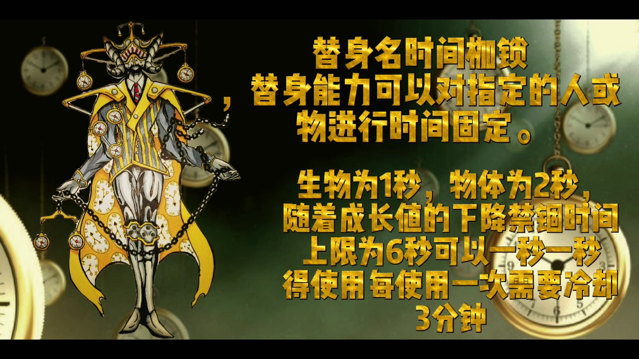 自制替身第几期太久没更新都忘了