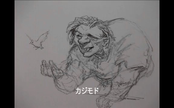 [图]【迪士尼钟楼怪人】Hellfire与主要角色设定原画