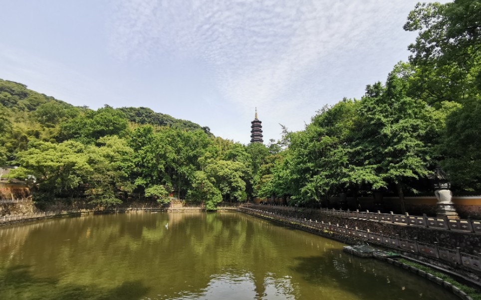 【踩点、风景向】在宁波天童寺,寻觅自然之美哔哩哔哩bilibili