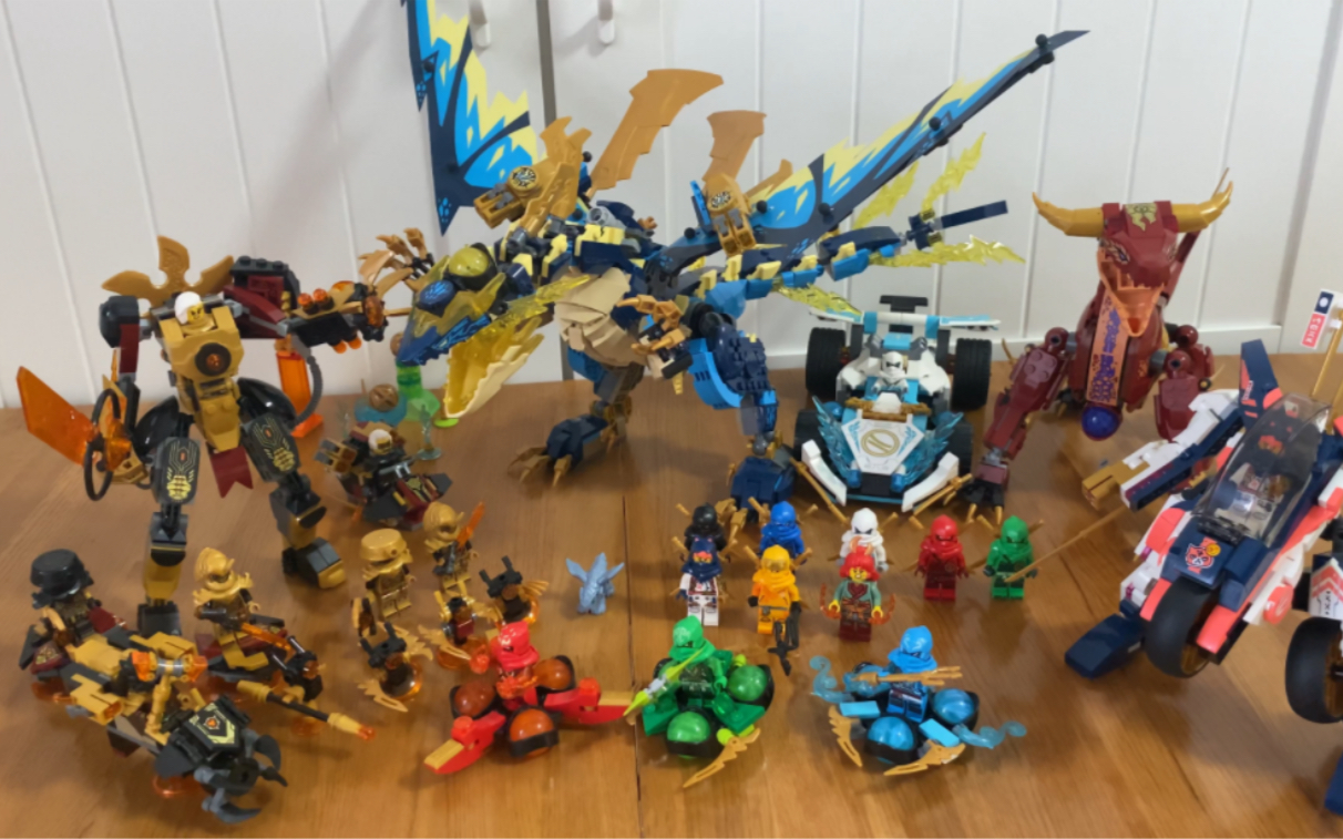 乐高幻影忍者2023神龙能量合集