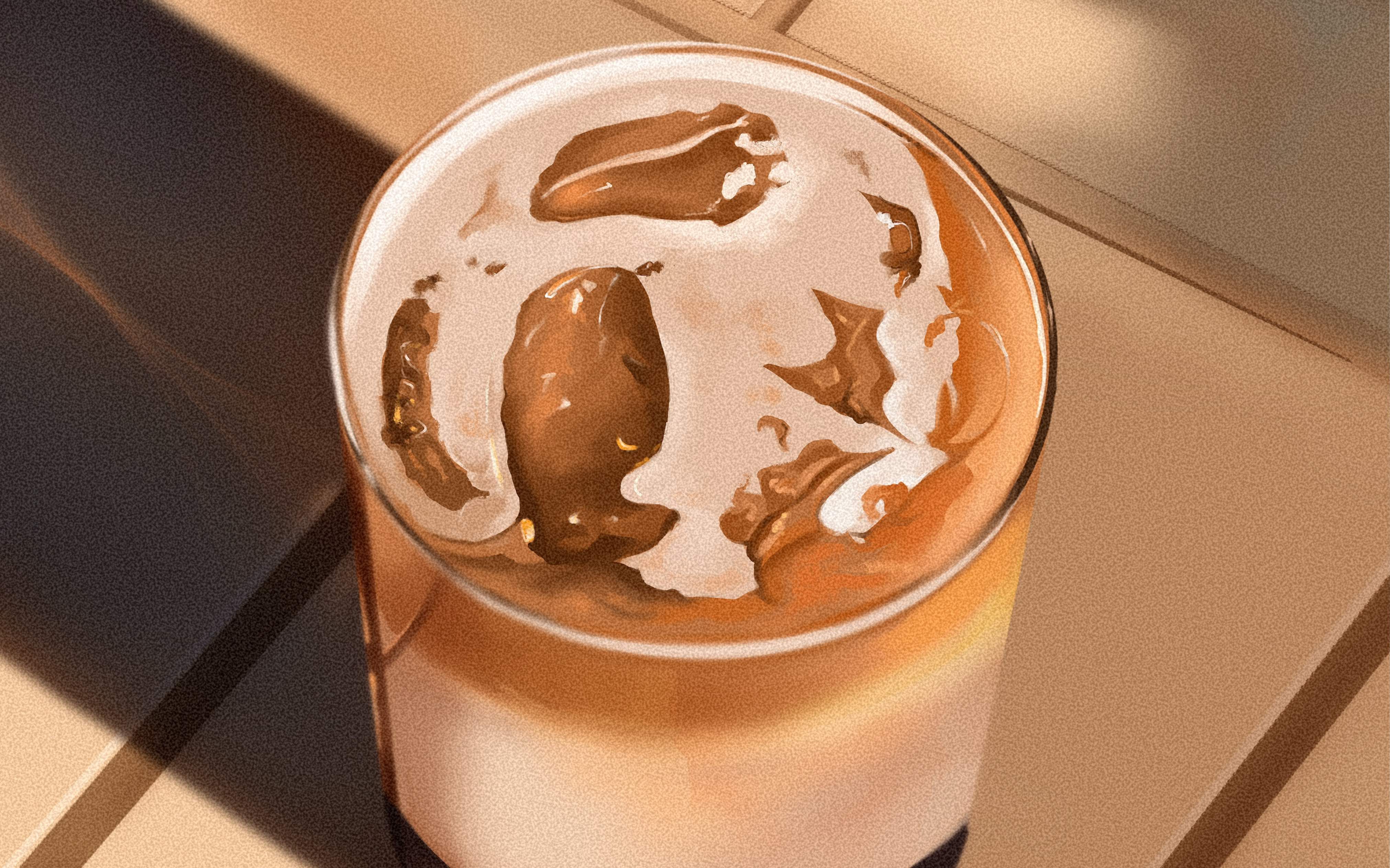 活动  【色彩练习-29】procreate-冰咖啡