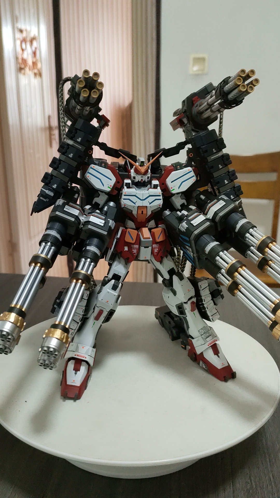 超新星重炮高达加特林改造 很多管子_哔哩哔哩_bilibili