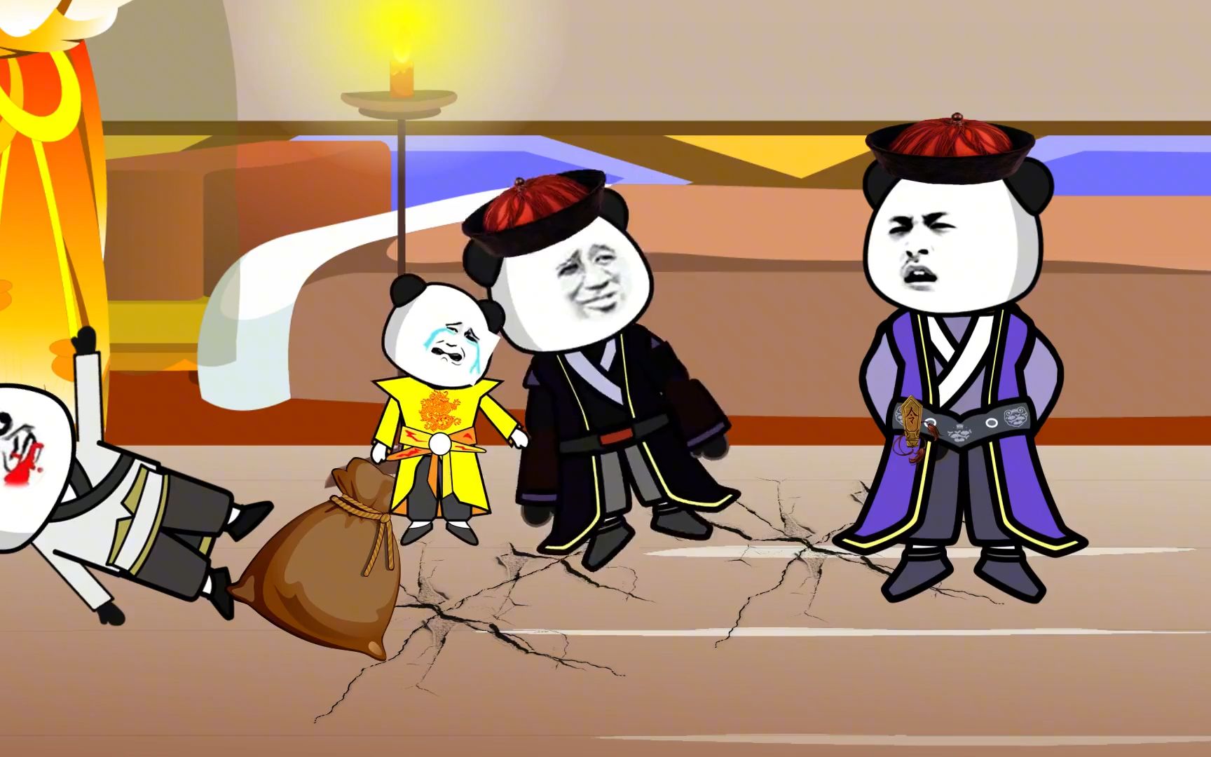 一口气看完沙雕动画系统签到获神功,葵花宝典神功成合集超过瘾