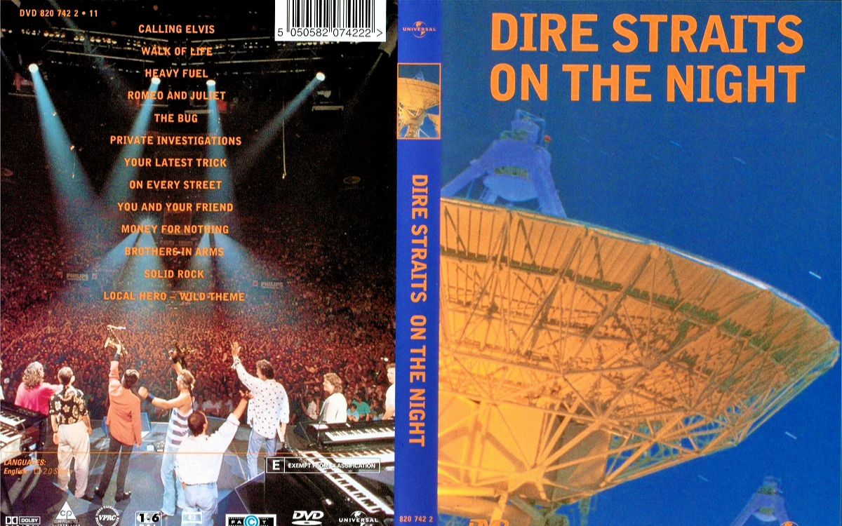 恐怖海峡乐队 dire straits on the night(1993)