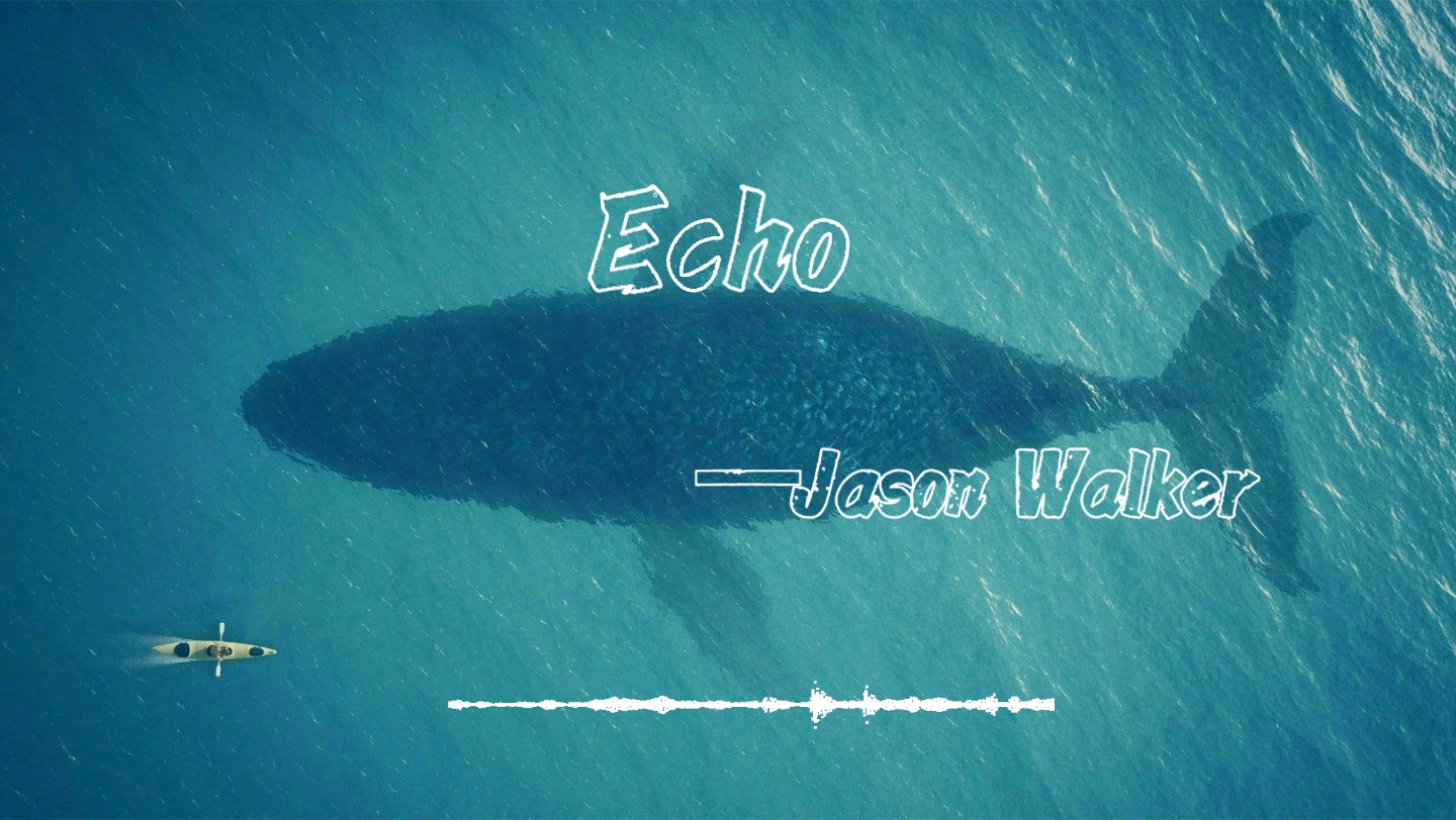 [图]『回音 回音 是唯一飘荡回来的声音』《Echo》Jason Walker