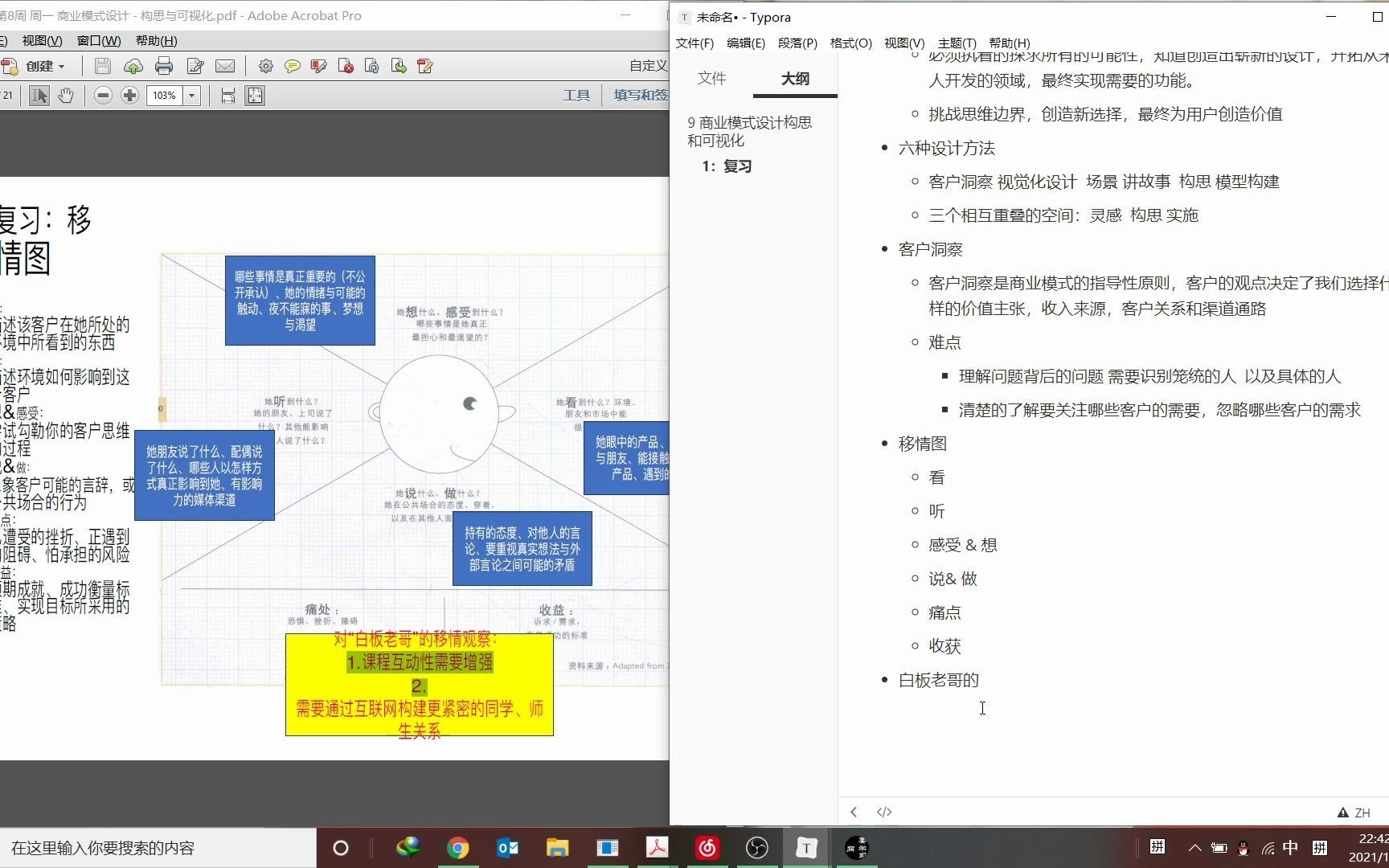 (上课)9 商业模式设计构思和可视化哔哩哔哩bilibili