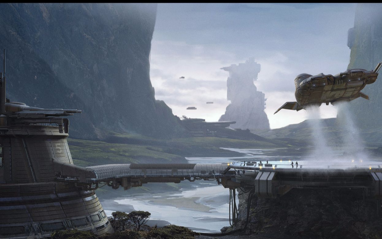 【a站大神系列94】3d辅助-科幻场景设计-kait kybar