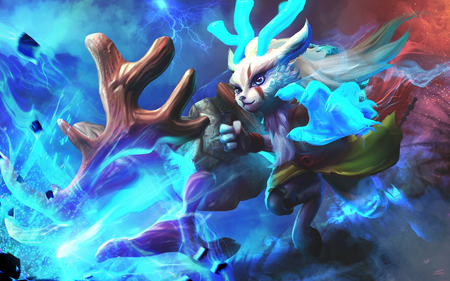 活动作品hon超神英雄靛晶灵兽