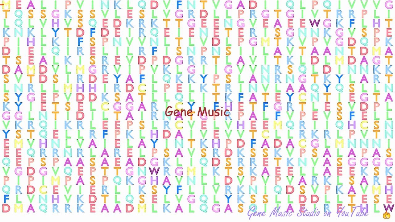 【Gene Music】 using Protein Sequence of DNM1L—用动力蛋白相关蛋白1的基因序列编成歌!哔哩哔哩bilibili