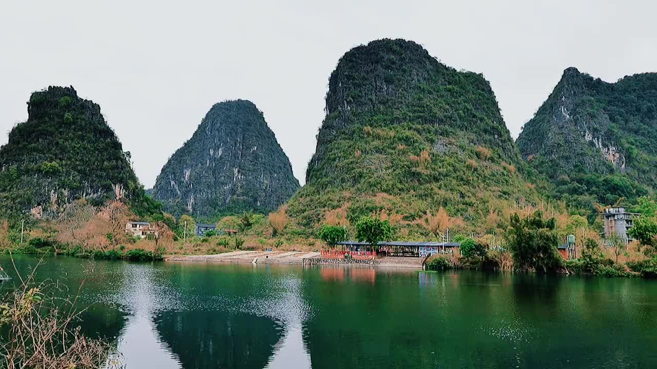 行走山水之间风景桂林阳朔聆听大自然身边的风景好山好水好风景抖