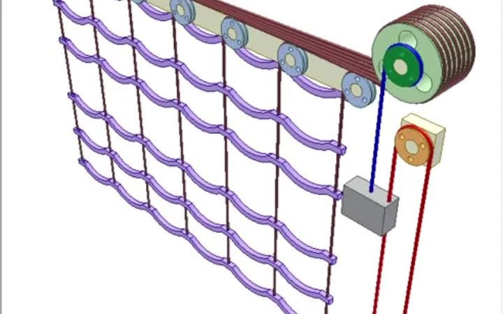 窗帘的机械原理哔哩哔哩bilibili