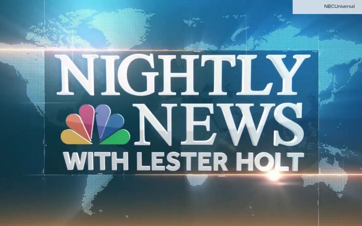 【新闻片头】NBC Nightly News with Lester Holt open 20201127哔哩哔哩bilibili