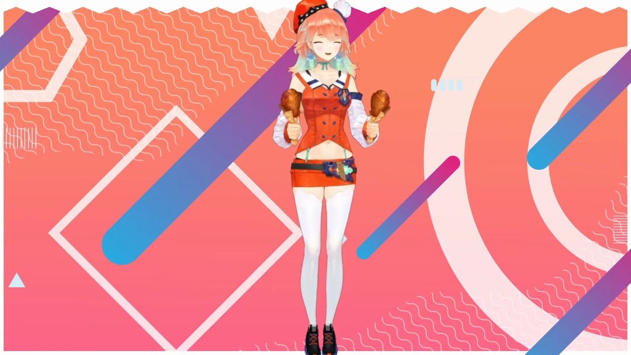 小鸟游琪亚拉变身双持火鸡骑士hololiveen