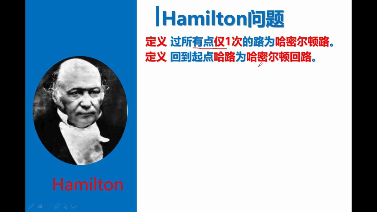 Hamilton图全球每个城市只去一次最后回家的问题哔哩哔哩bilibili