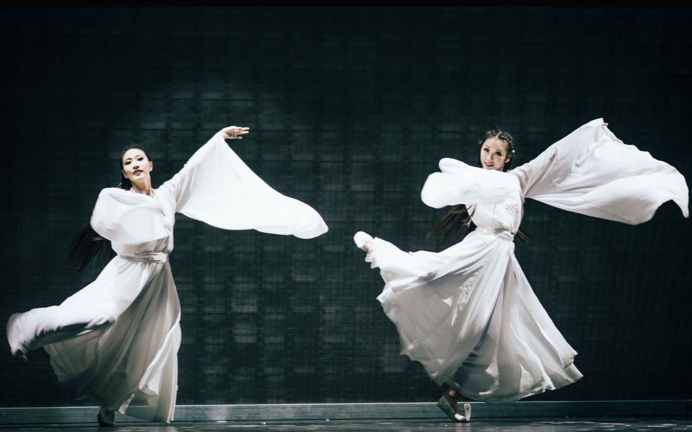 汉唐古典-女子双人-《洛水佼人》-北洋舞蹈团2017"绽放"专场演出