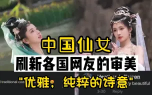 下载视频: 中国仙女刷新各国网友的审美，