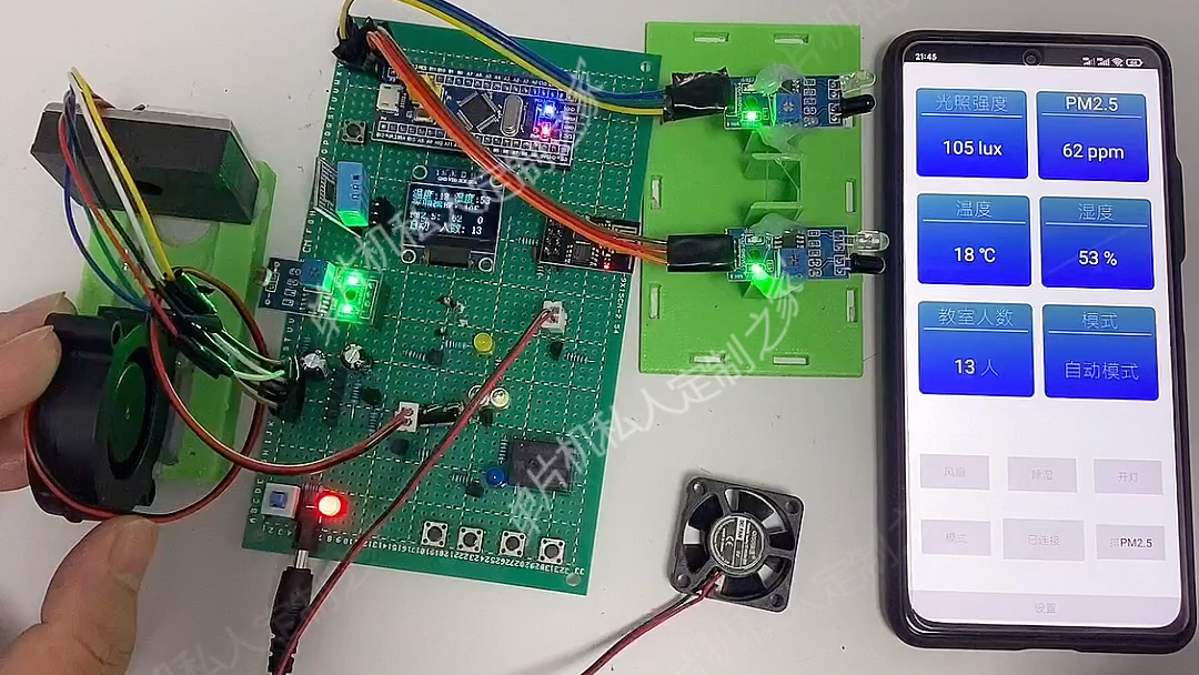 PXDZ96[毕业设计]基于STM32单片机的wifi远程监控智慧教室哔哩哔哩bilibili