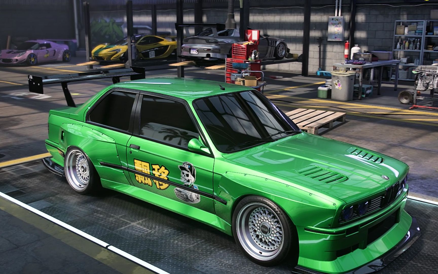 活动作品极品飞车21宝马m3evolutionll情怀老车