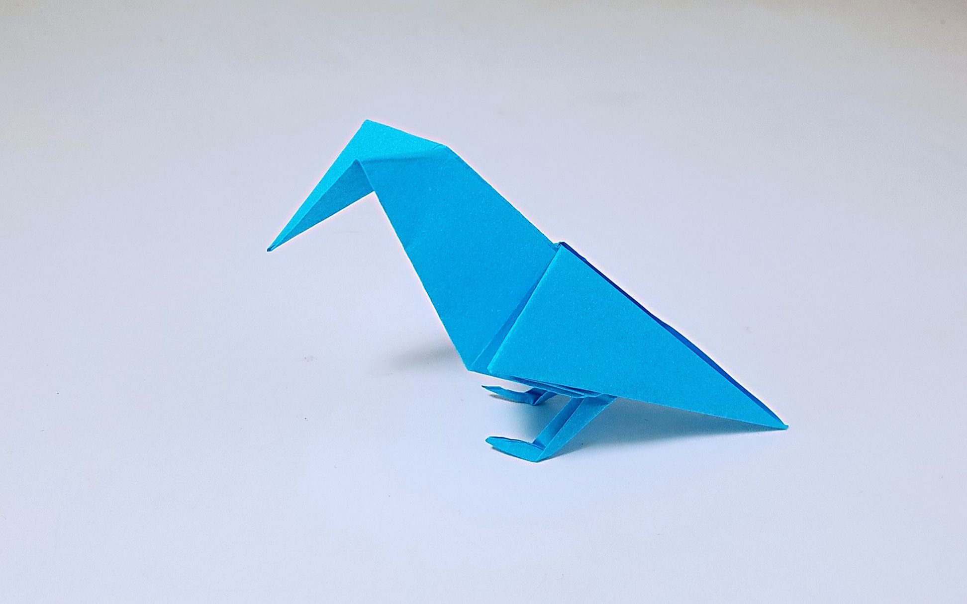 教你折纸乌鸦,简单漂亮,儿童很喜欢