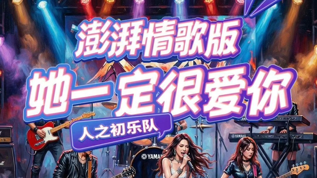 用张惠妹澎湃情歌风格打开阿杜《她一定很爱你》，摇滚女声翻唱