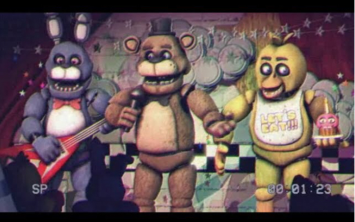 [图]弗莱迪 费滋贝尔披萨店歌曲 - 表演时间录像带（FNAF Wanted:VR）