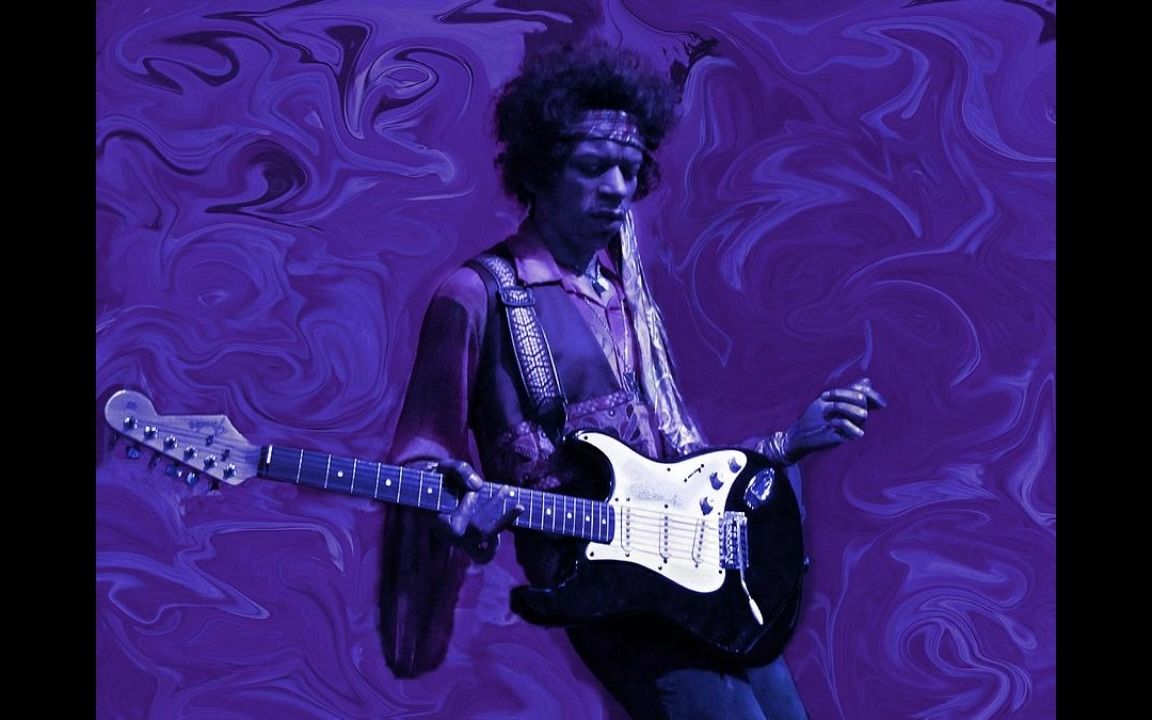 [图]【经典电吉他solo伴奏】Jimi Hendrix - Purple Haze 电吉他伴奏带