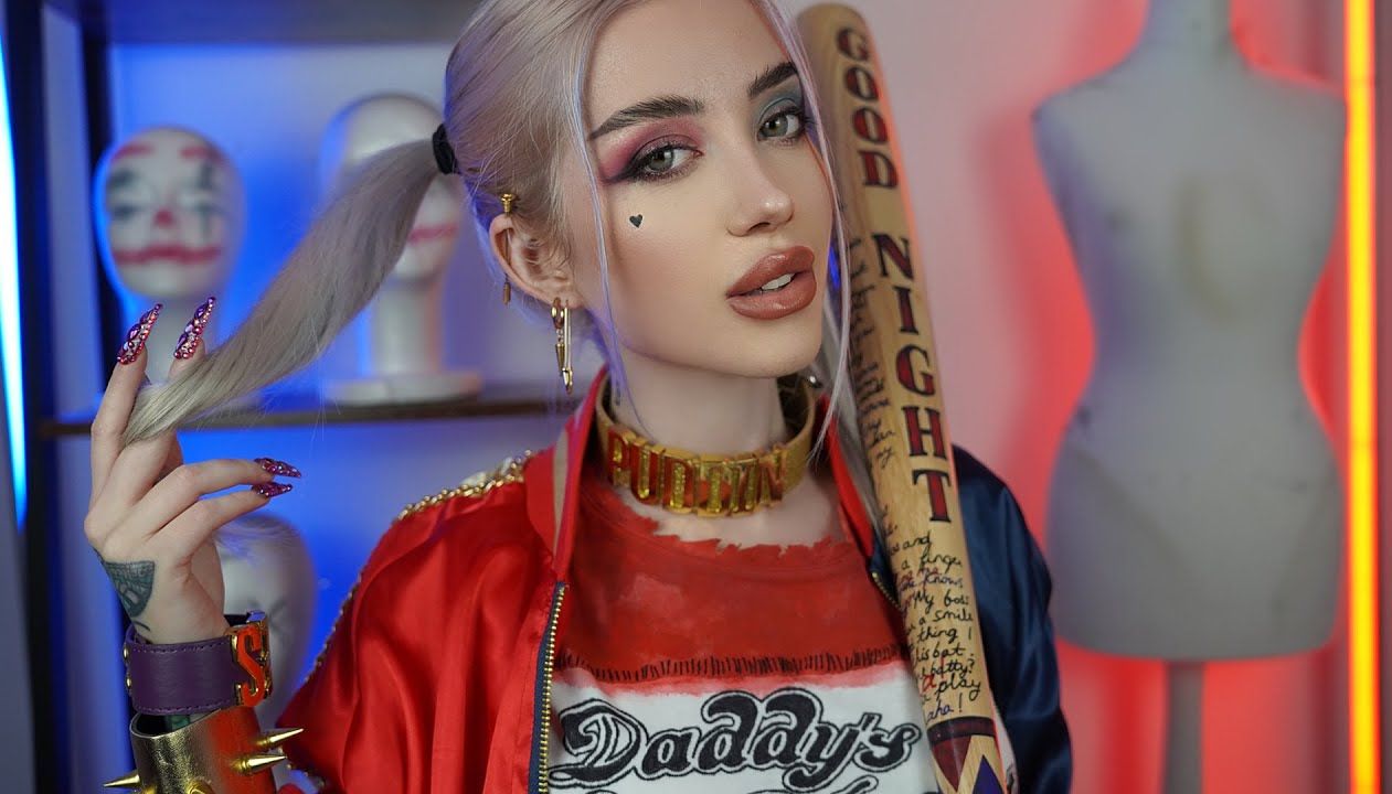 【lizzielestrange】野蛮女友哈莉·奎茵嘲弄你 asmr