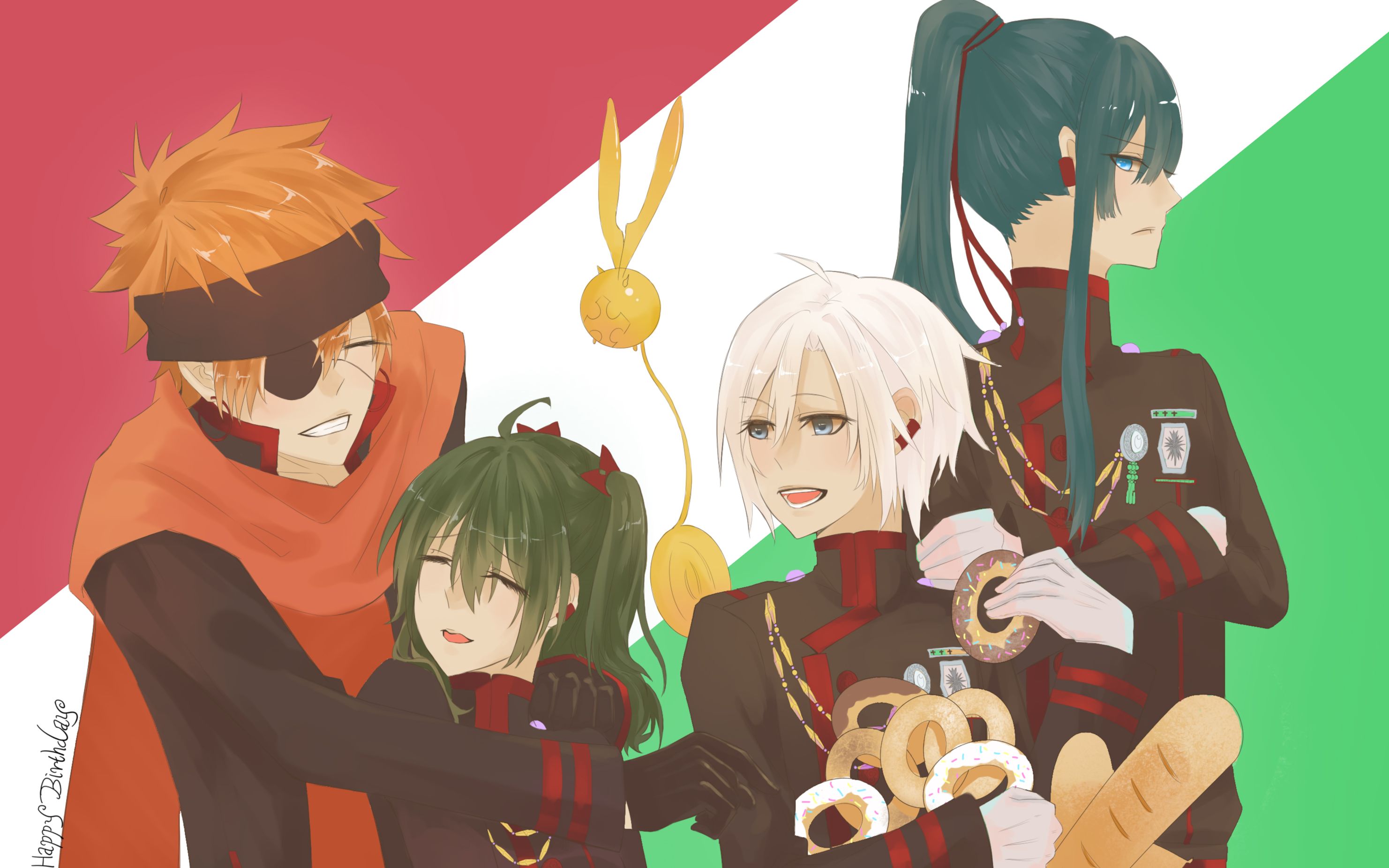 驱魔少年手书亚连生贺mydearest