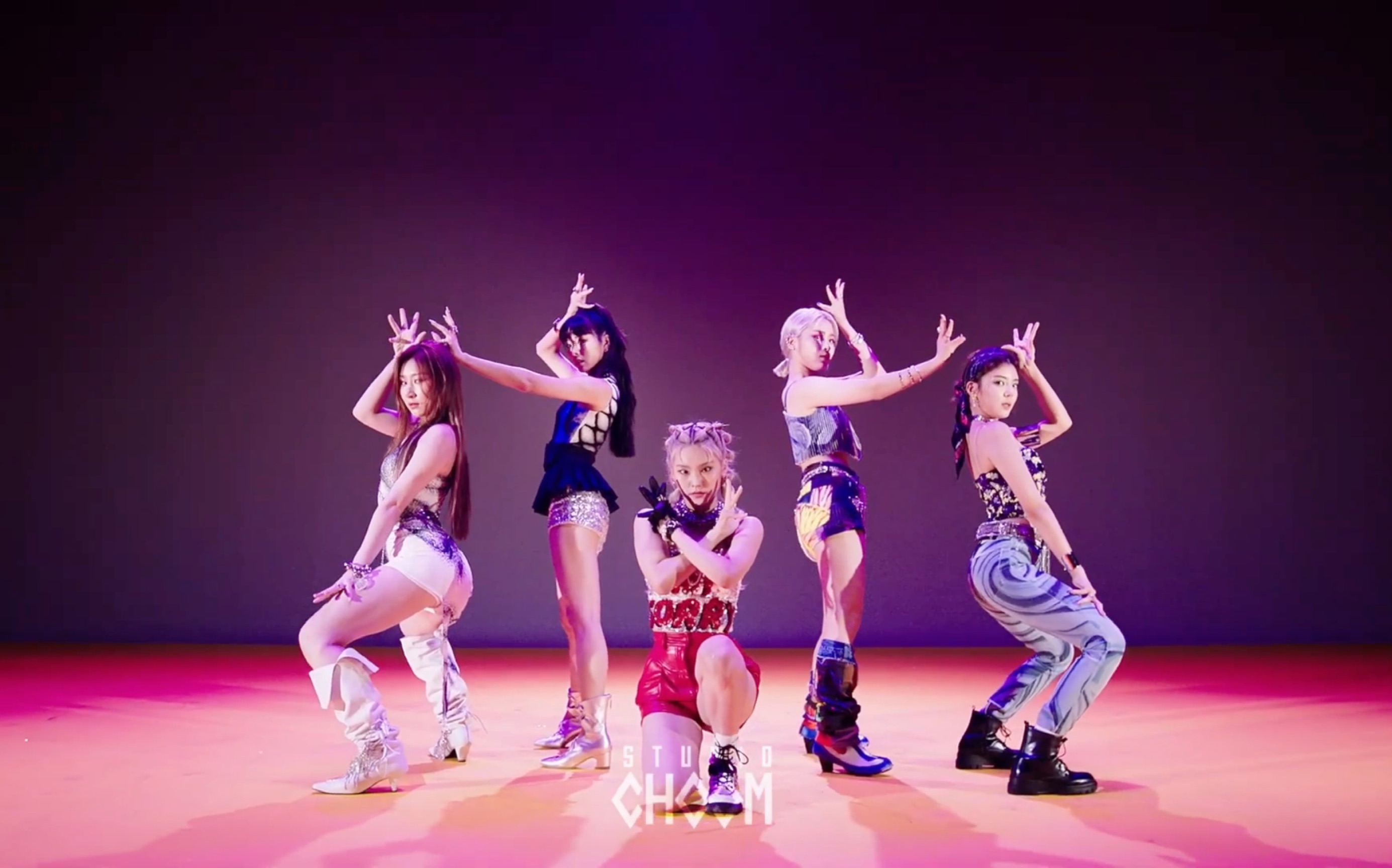 itzy - not shy 舞台混剪 一键换装