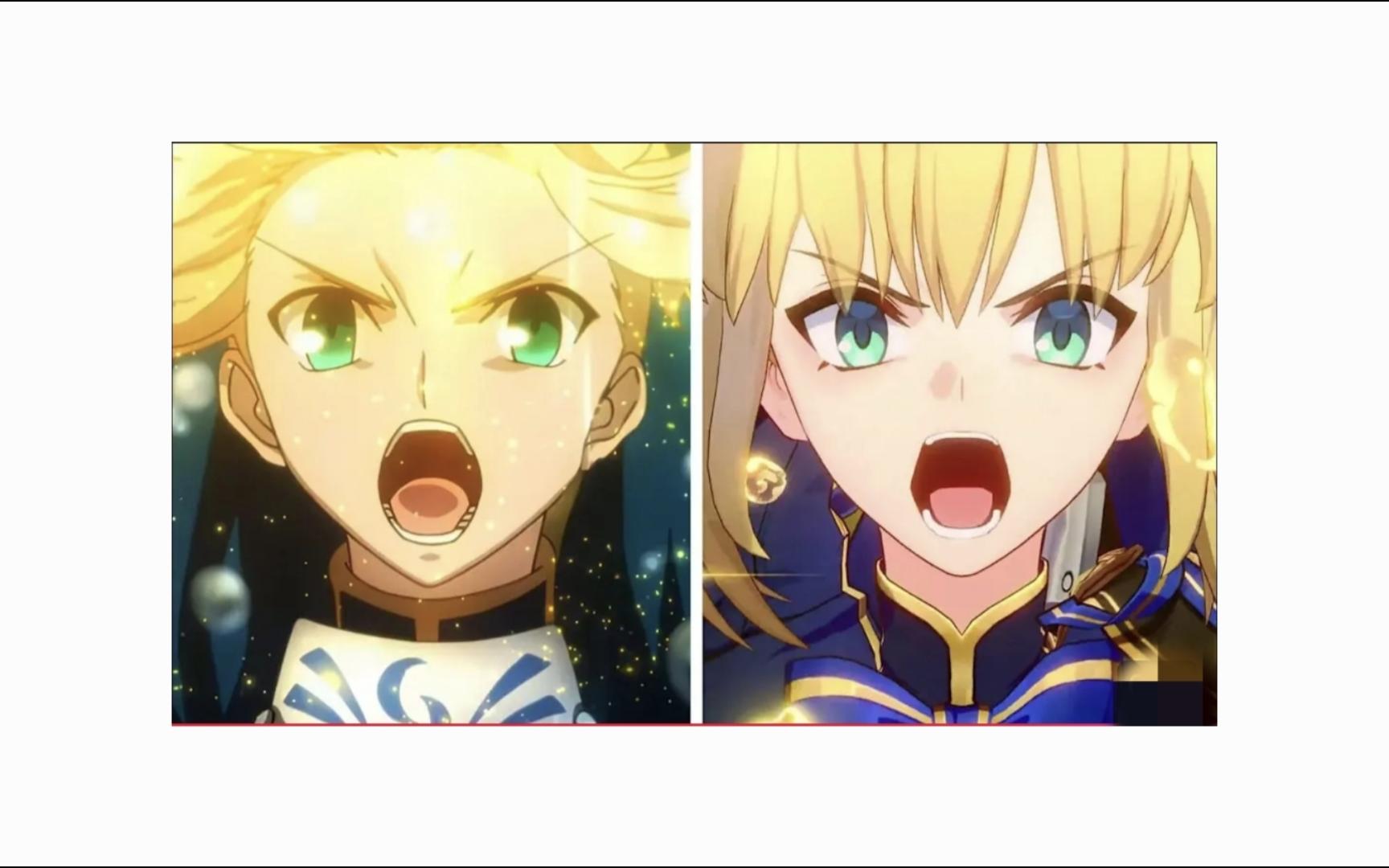 saber动画和崩铁大招对比