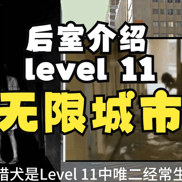 都市怪谈Backrooms level 11 level 12 无尽之城后房后室_哔哩哔哩_bilibili