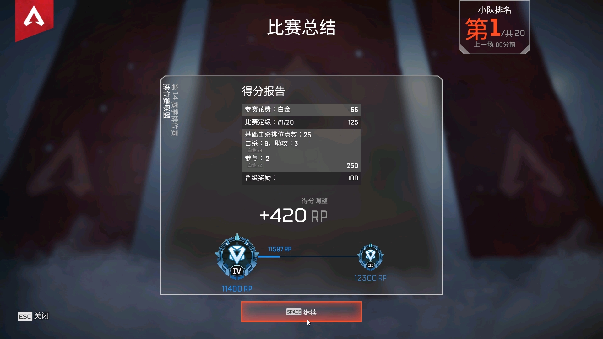 apex段位标志图片