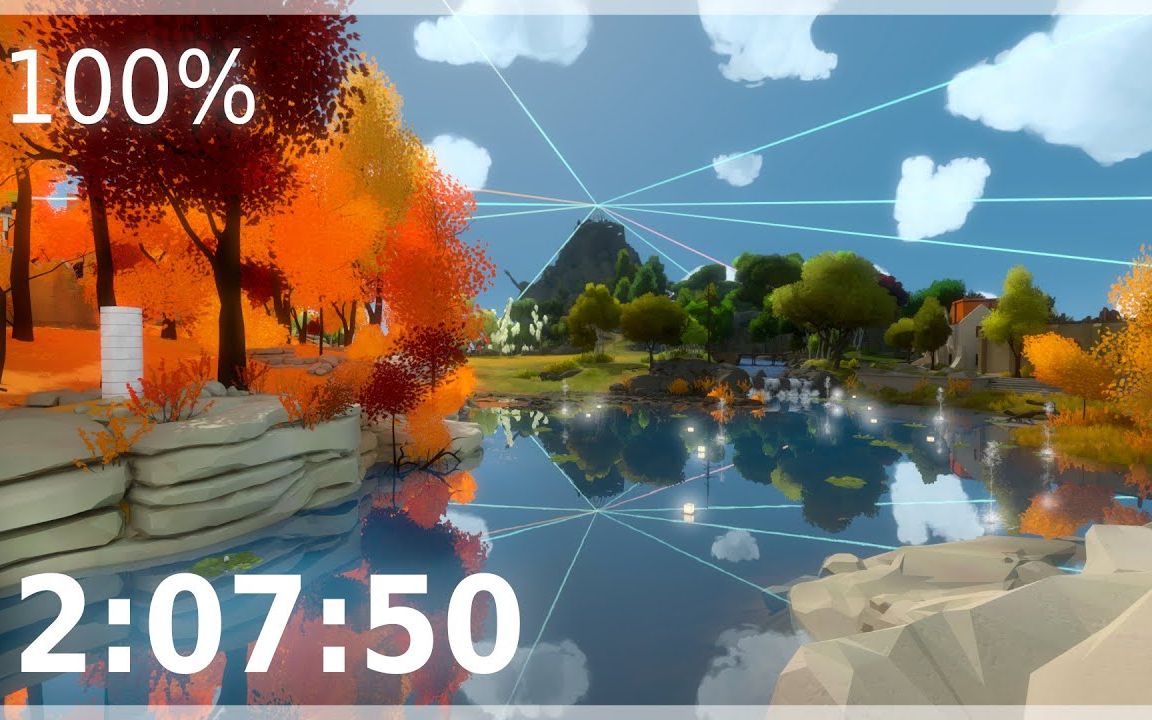 [图]【见证者】 The Witness 100% 全题板速通，2小时07分 by Amerald