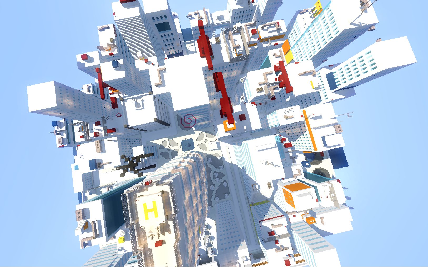 【五八】我的世界镜之边缘跑酷十分钟速跑!