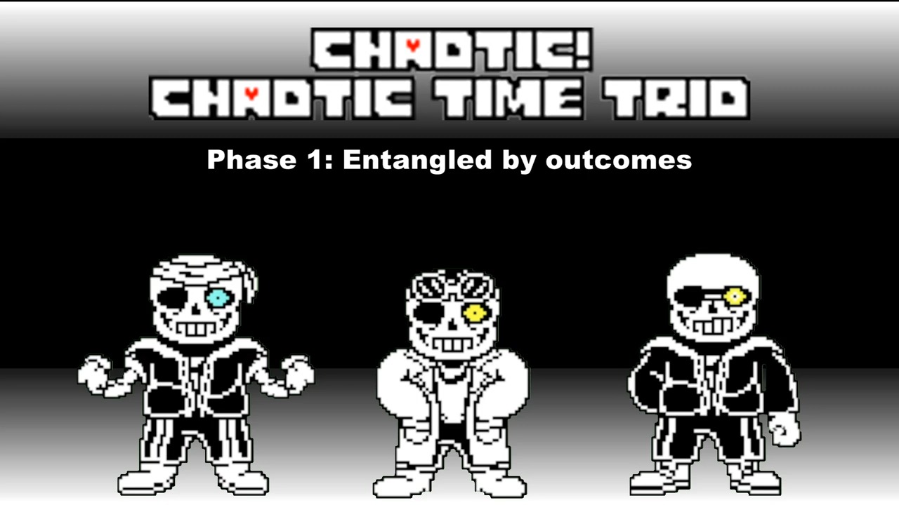 ChaoticChaotic time trio Phase 1 Entangled by outcomes Animated OST哔哩哔哩bilibili