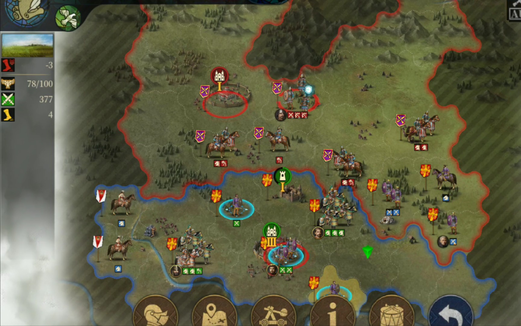 奥匈帝国大瞎子欧陆战争7拜占庭的崛起第一关