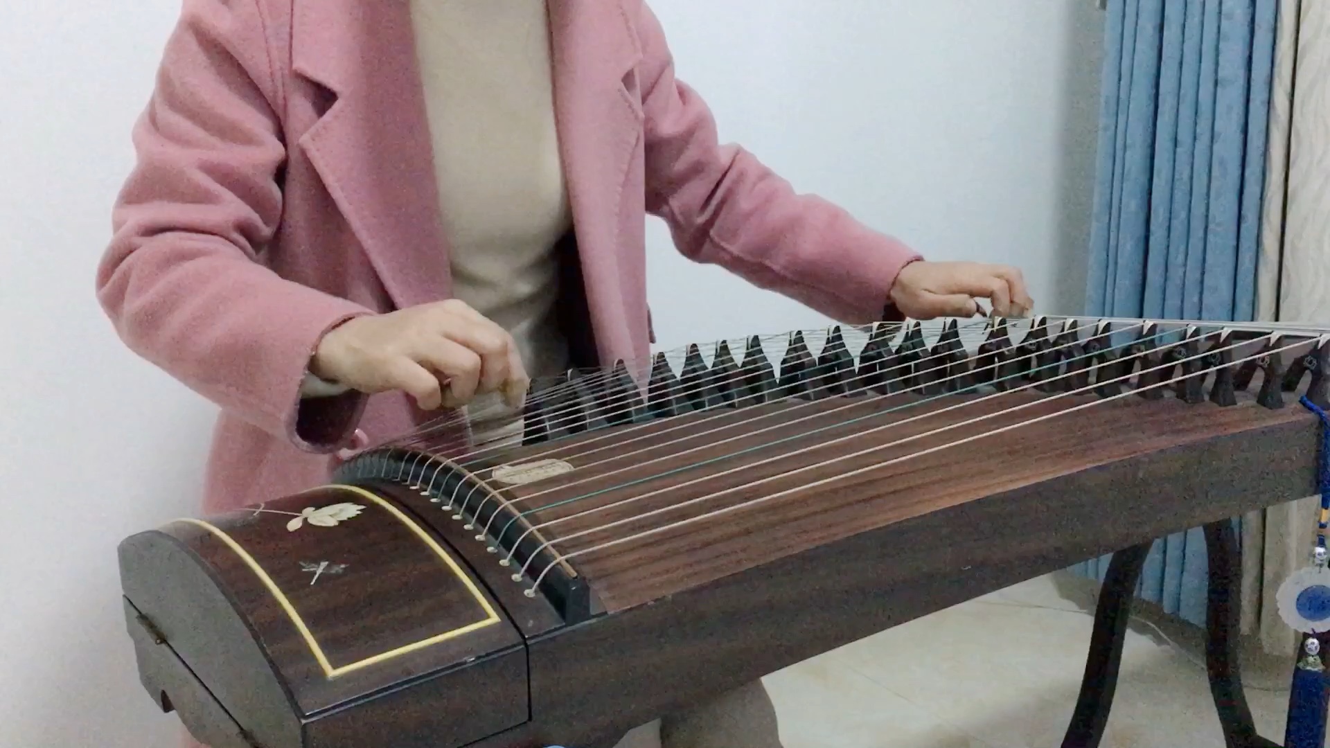 古筝入门 小撮《大风车》_哔哩哔哩 (゜-゜)つロ 干杯~-bilibili