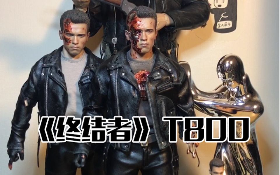 [图]【金大萌子】20200105 Hottoys DX13 1/6《终结者2-审判日》战损版 T800（施瓦辛格）