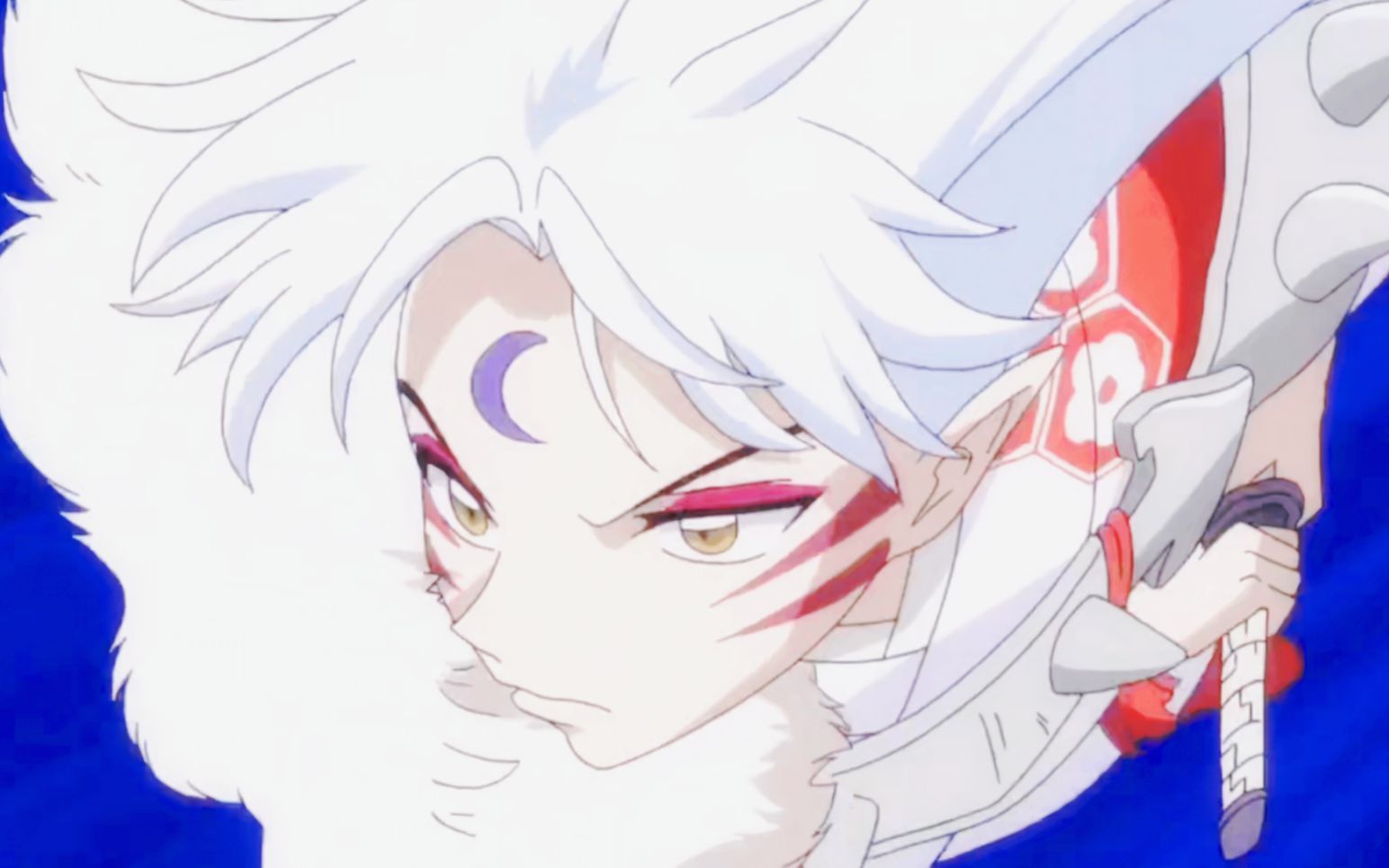 犬夜叉杀生丸四次使用爆碎牙一次比一次霸气