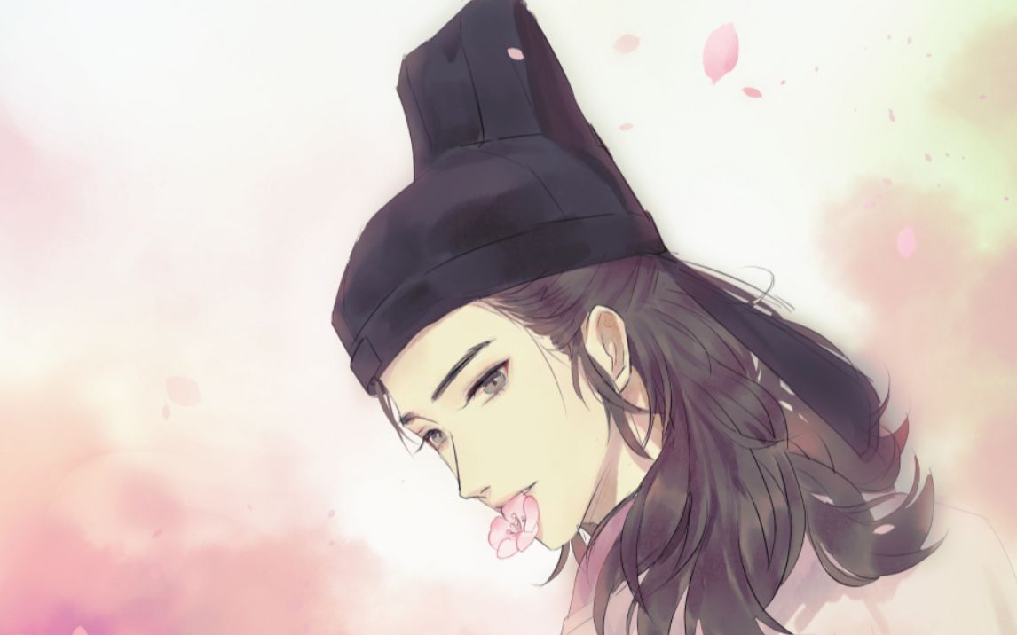 古风板绘涂鸦上色直播录屏江南百景图唐伯虎