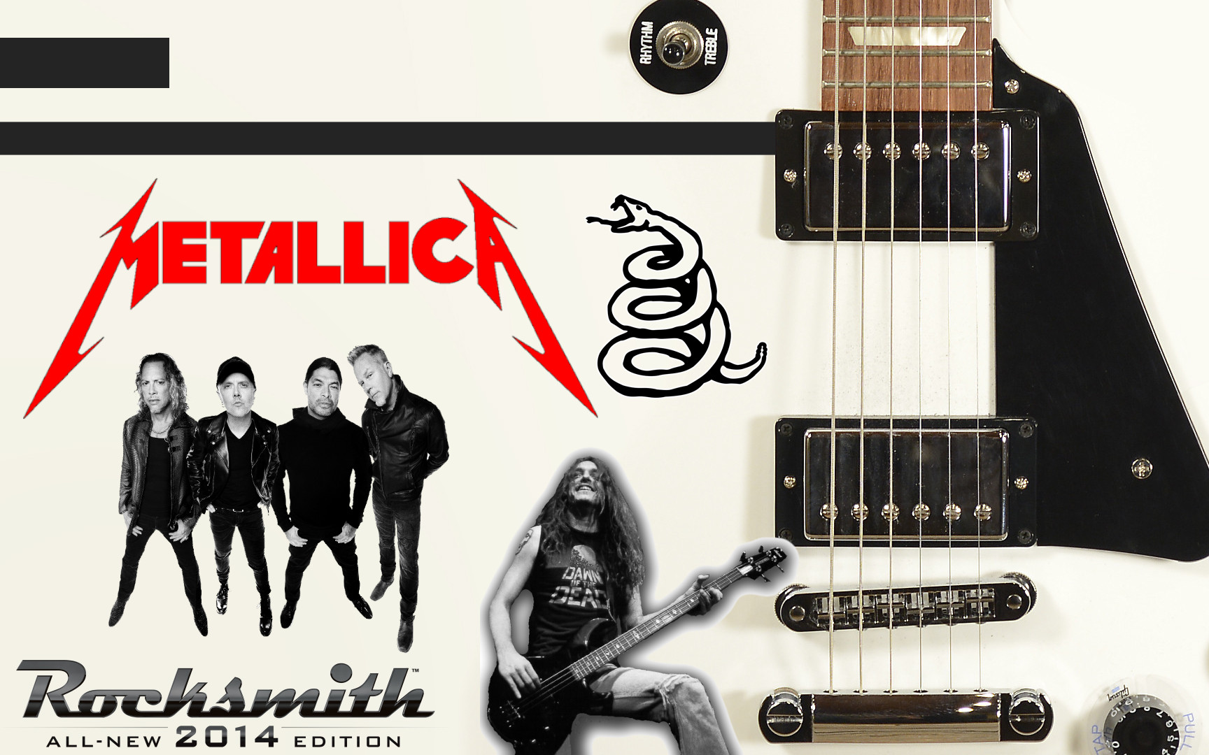 metallica金属乐队贝斯合辑摇滚史密斯rocksmith