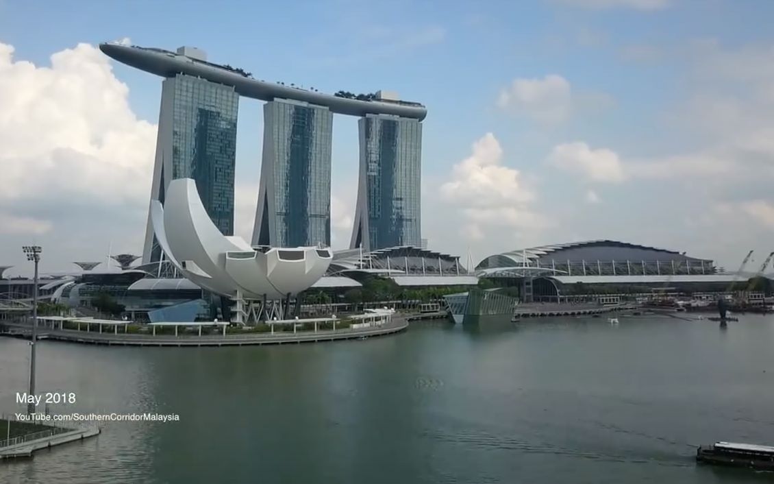 海上明珠新加坡Singapore日间航拍风景摄影完美多角度立体的新加坡旅游美丽风光哔哩哔哩bilibili