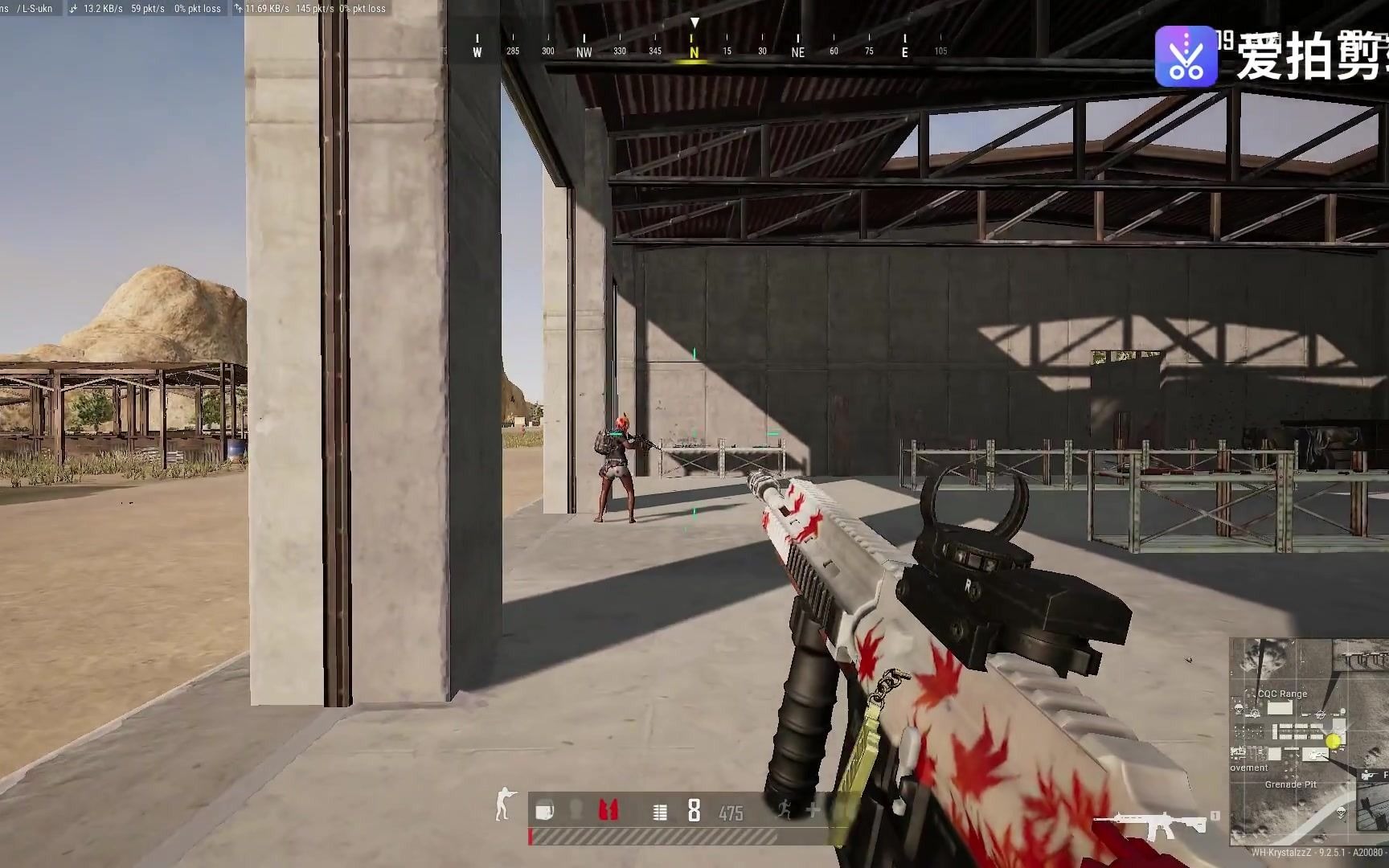 绝地求生200dpi红点25大臂甩180度红点只移动几十度