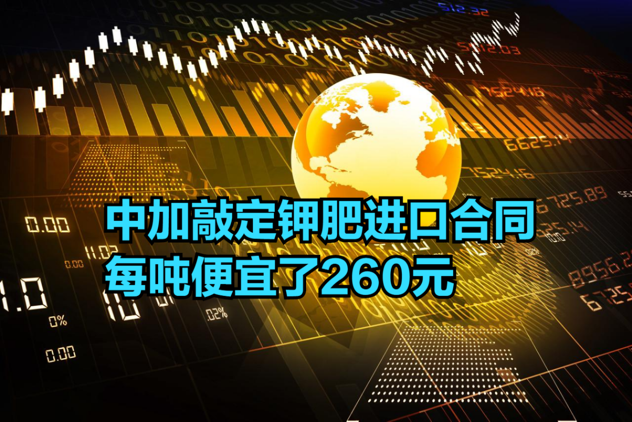 中加敲定2022年钾肥进口合同,中企努力杀价,每吨便宜了260元哔哩哔哩bilibili