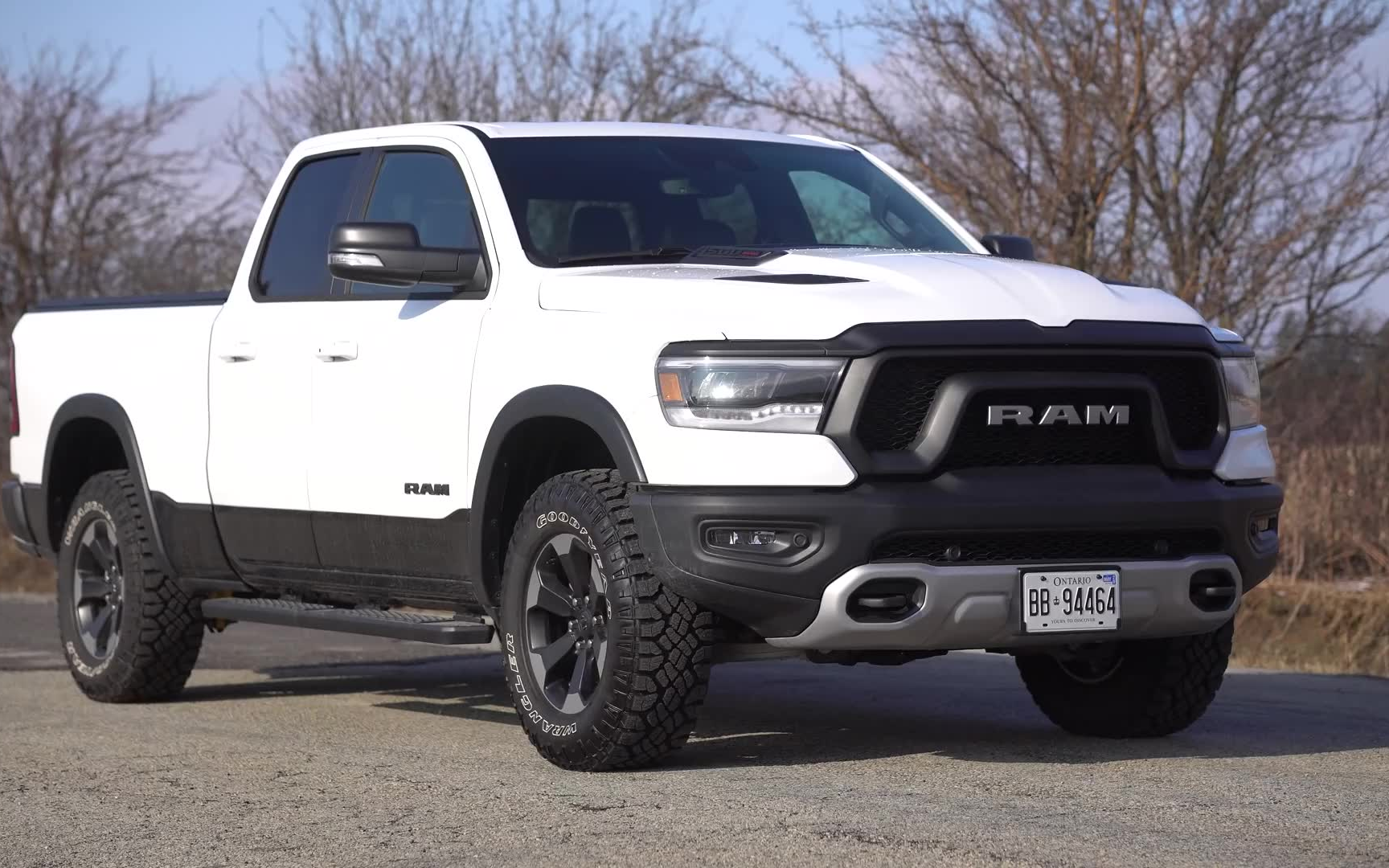 2020年的道奇公羊ram 1500 rebel环保柴油车拥有最大的扭矩.