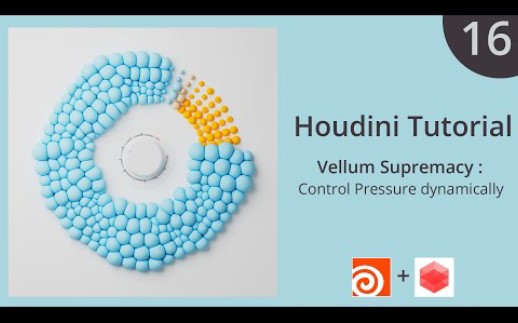 houdini vellum动态压力控制