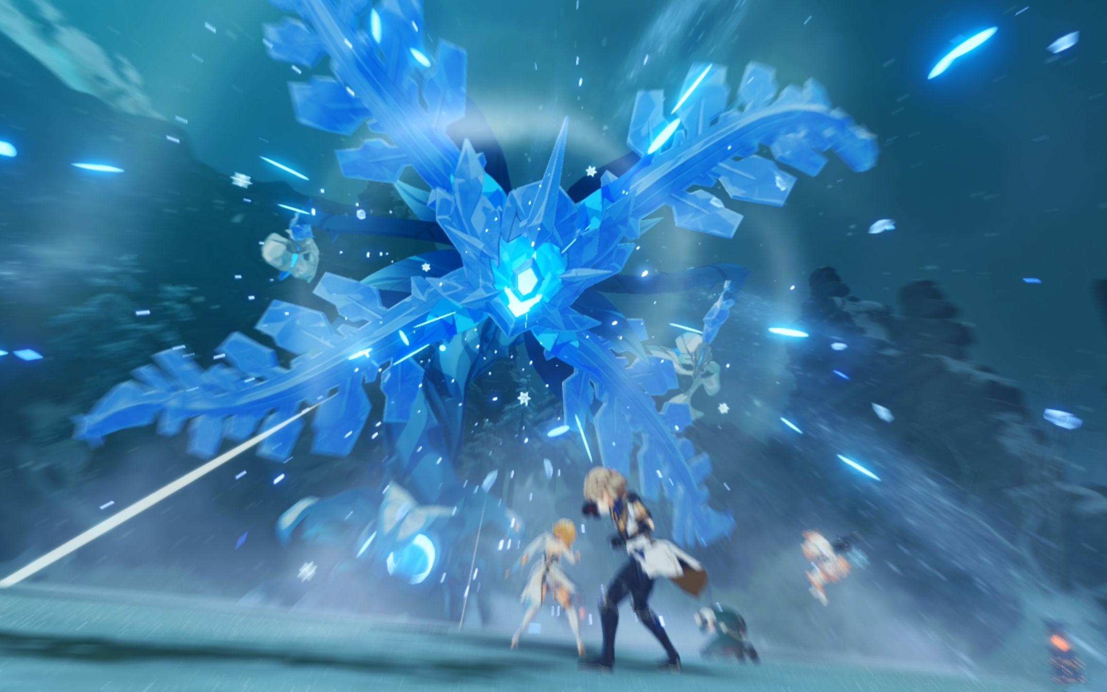 【原神】 盾战>霜覆的奇迹之树