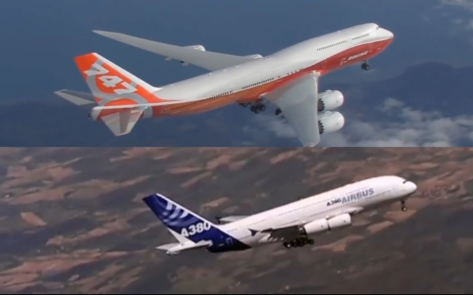 私人飞机a380与747空客a380与波音7478实力比较