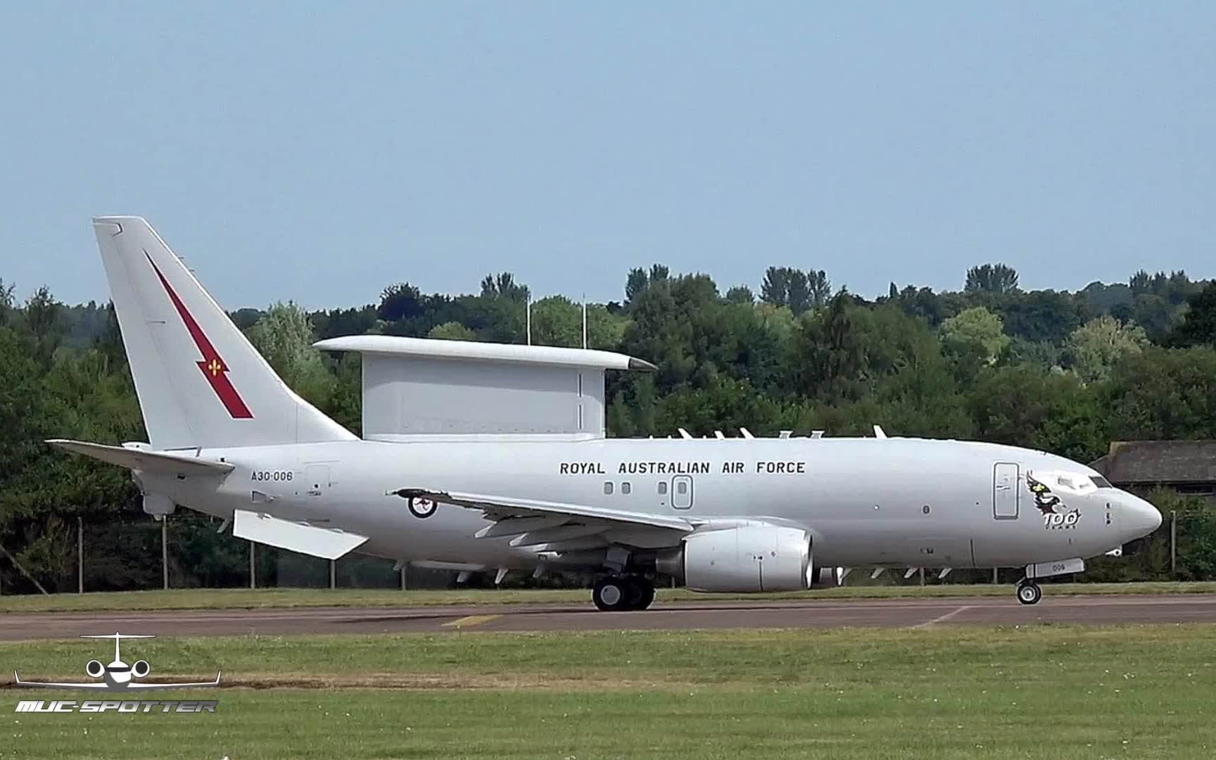 【澳大利亚皇家空军】波音e-7a"楔尾"空中预警机 (波音737-700改装)