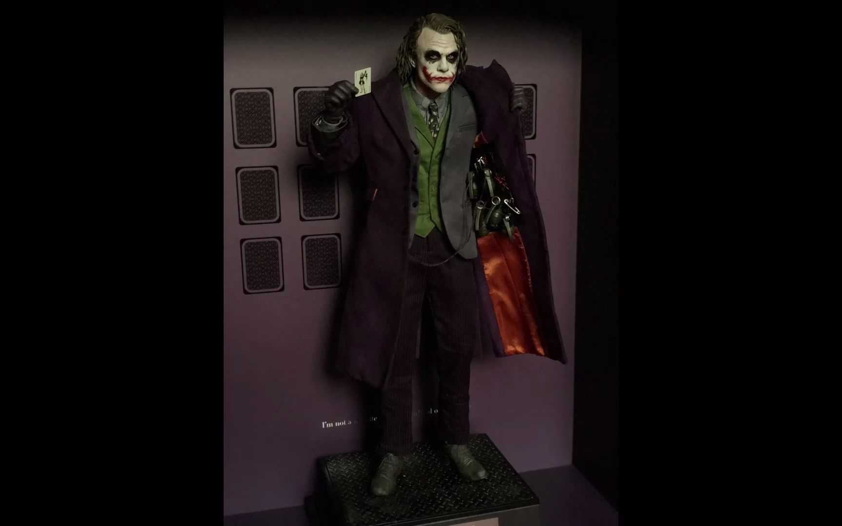 qs14胶发希斯莱杰拉雷小丑雕像